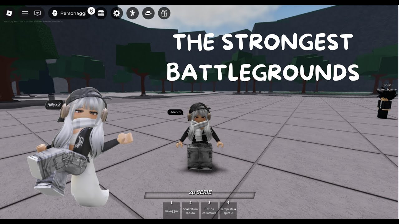 1V1 CONTRO IL MIO MIGLIORE AMICO 💀 | The Strongest Battlegrounds (Phonk)
