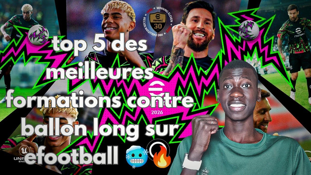 🤯Top 5 des meilleures formations contre ballon long+instruction individuelle et des systèmes🥶🔥