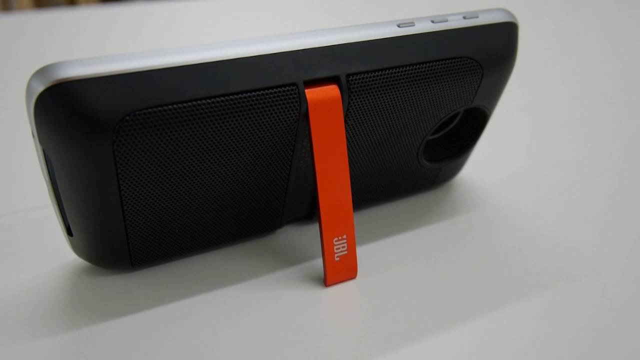 MOTO MODS JBL SoundBoost スピーカーで音楽再生 その2
