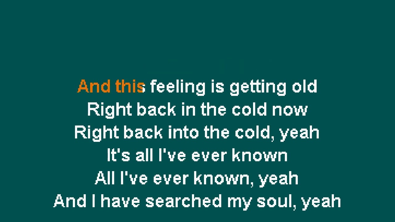Vanity Highly Suspect Karaoke Lyrics