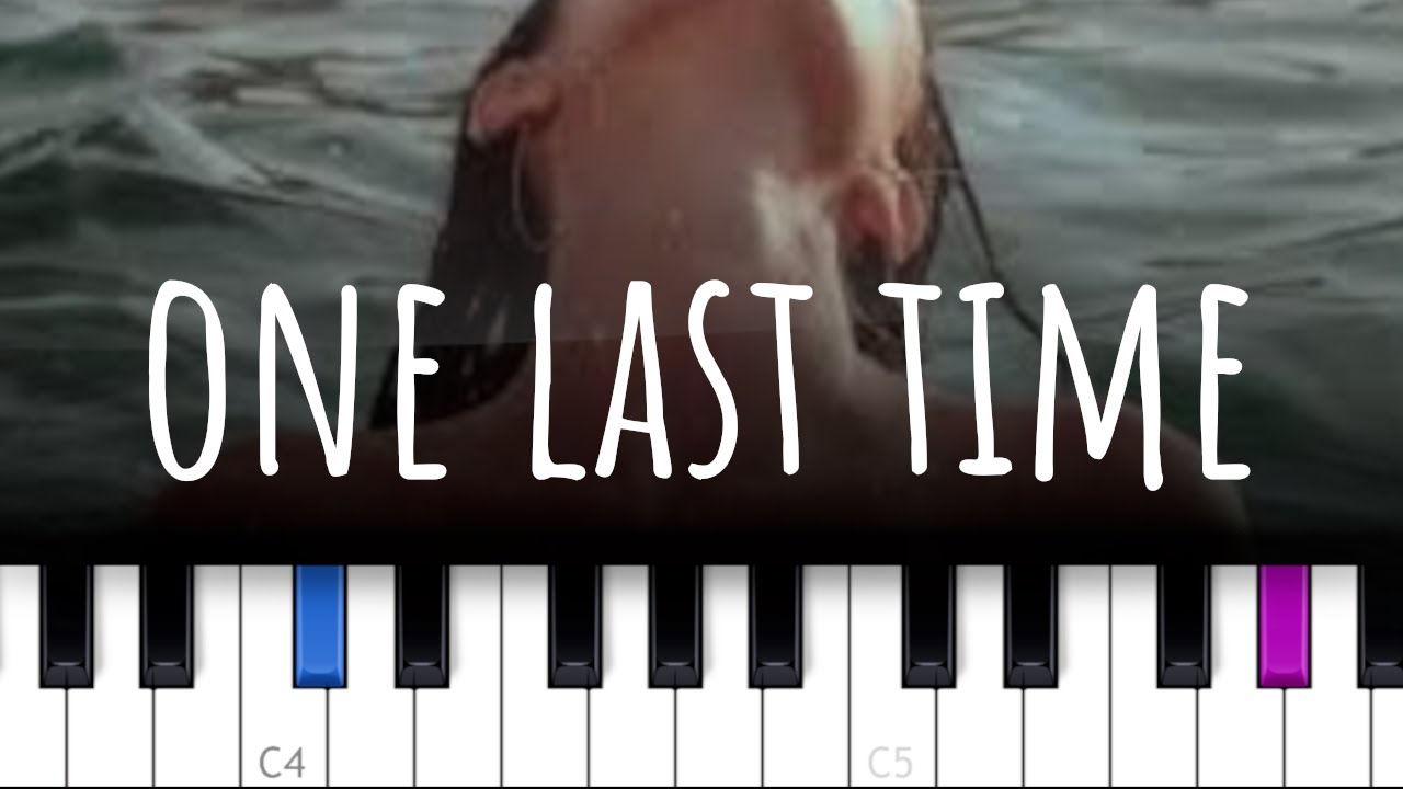 Summer Salt - One Last Time  (piano tutorial)