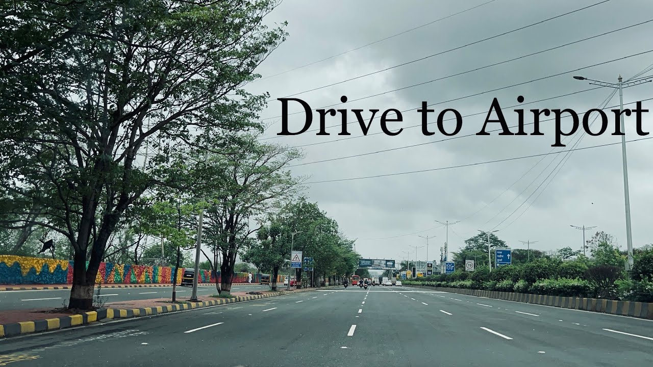 Drive from Thane to Mumbai Airport during monsoon