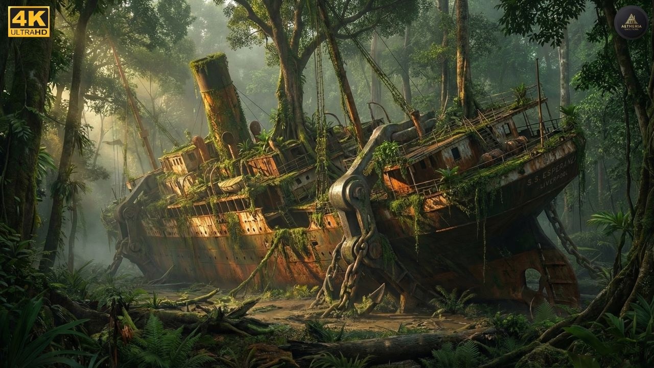I Turned an Abandoned Steamship into a Luxury House (ASMR)