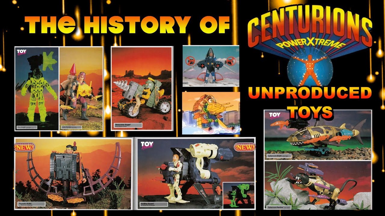 История THE CENTURIONS: Издание «Неизданные игрушки»