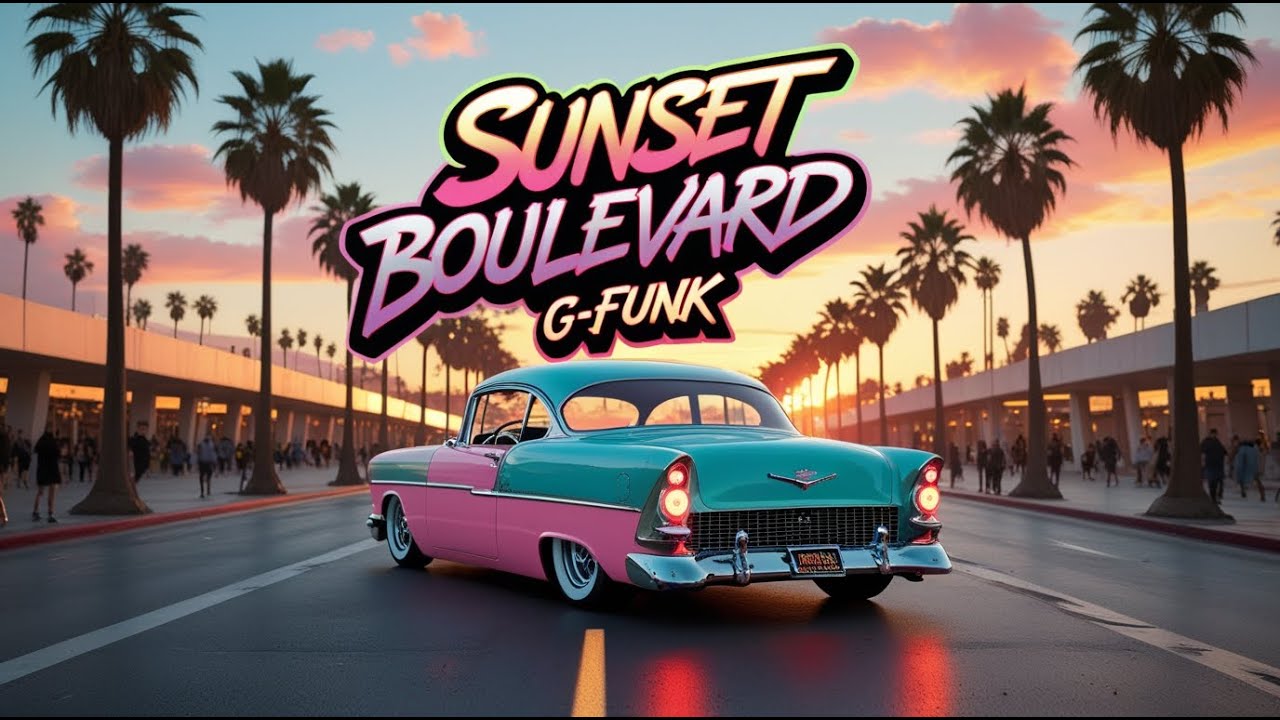 Smooth G-Funk Sunset 🌴 Timeless West Coast Beats for Relaxed Evenings