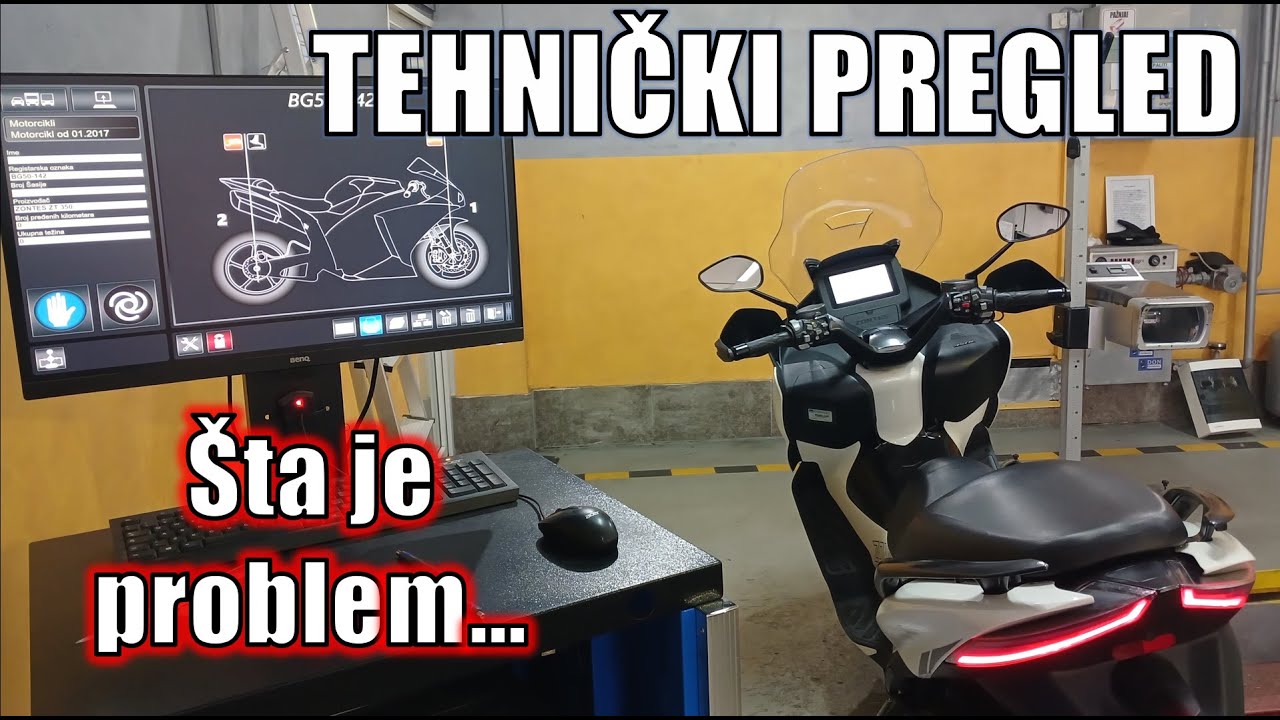 Tehnički pregled za motocikle - ŠTA NE PROLAZI?