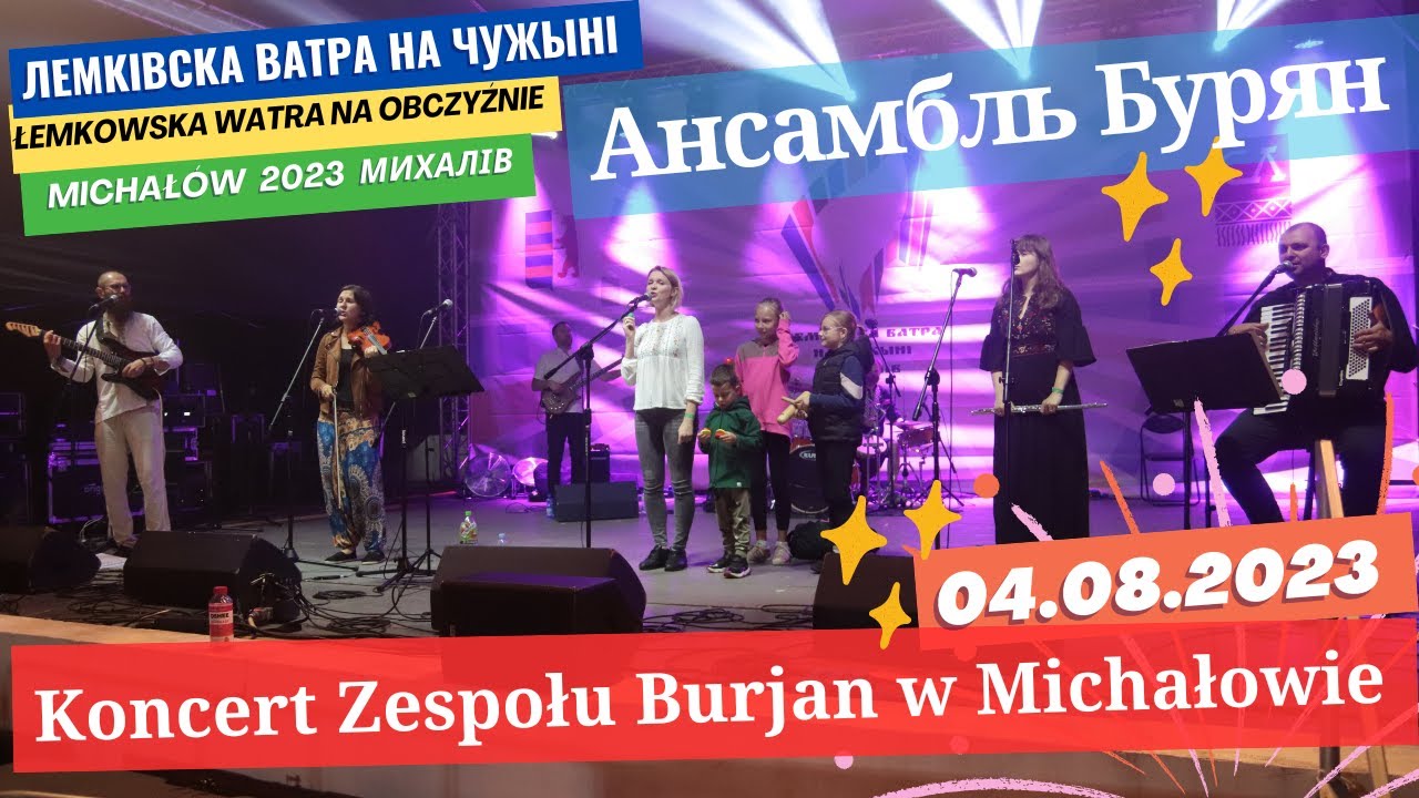 Koncert Zespołu BURJAN w Michałowie
