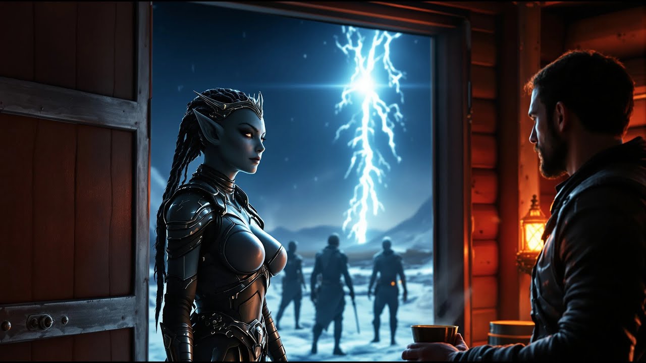 The Storm Drove the Hunter Pack Into My Cabin, and the Room Fell Silent When One Claimed Me First