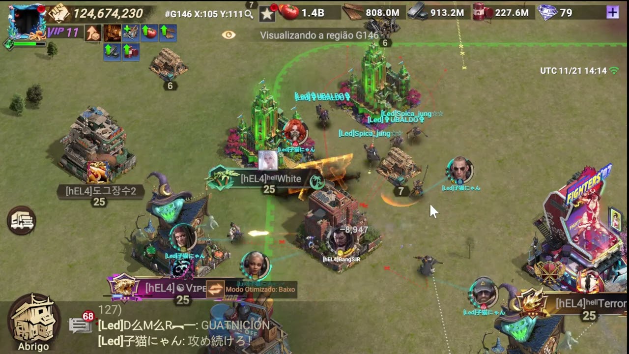 Genesis War LED vs hEL4 | Doomsday Last survivor|