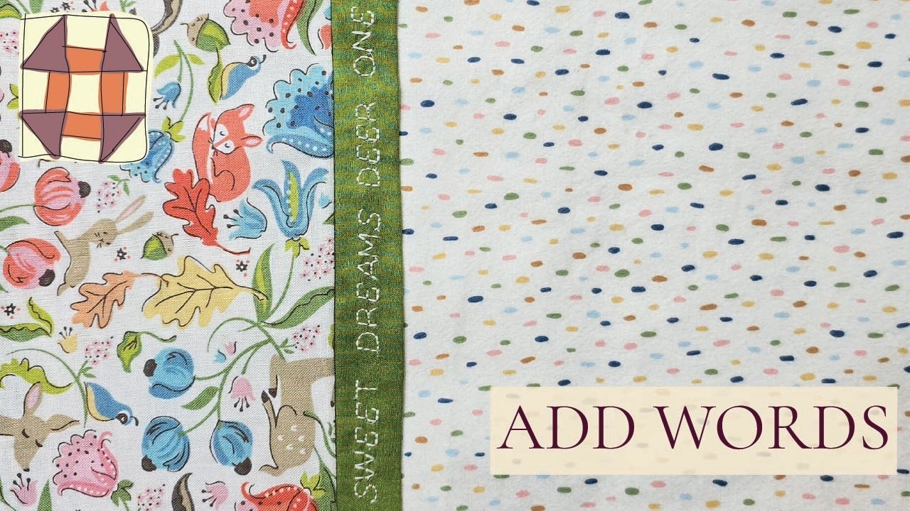 How to Sew a Pillowcase + Add Custom Words with Your Sewing Machine