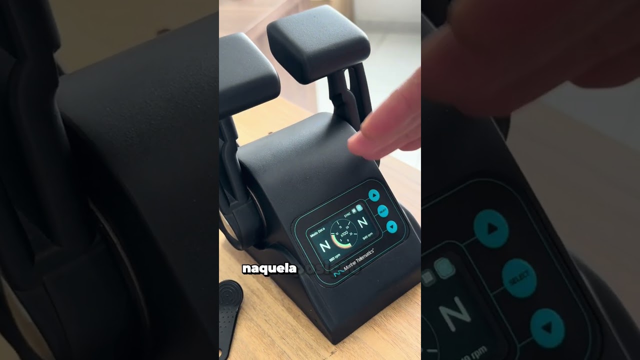 Come&ccedil;a as principais fun&ccedil;&otilde;es do visor de LCD do CM300HD