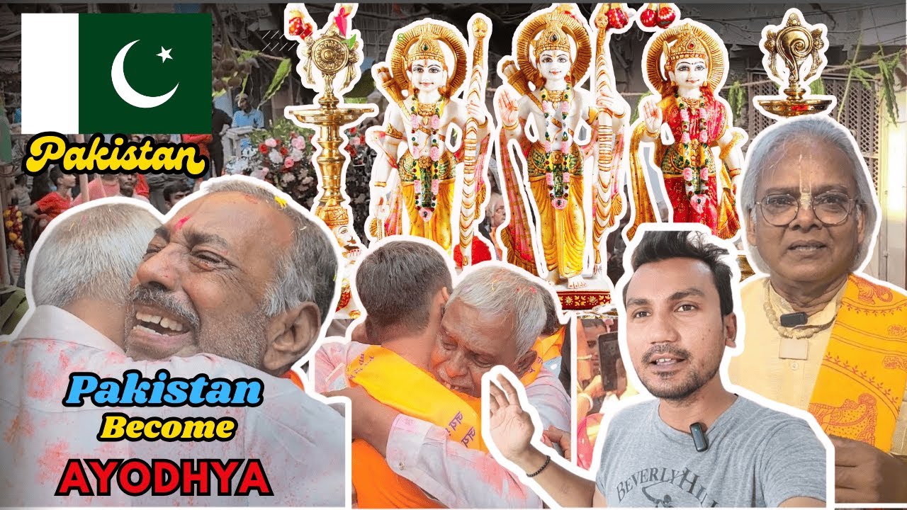 Witnessed Karachi Become Ajodhya - People Cried at Ram Mandir Opening In Pakistan