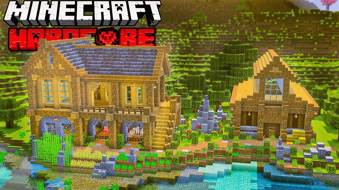 Surviving 100 Days Of Minecraft Bedrock Edition (Cozy Minecraft)