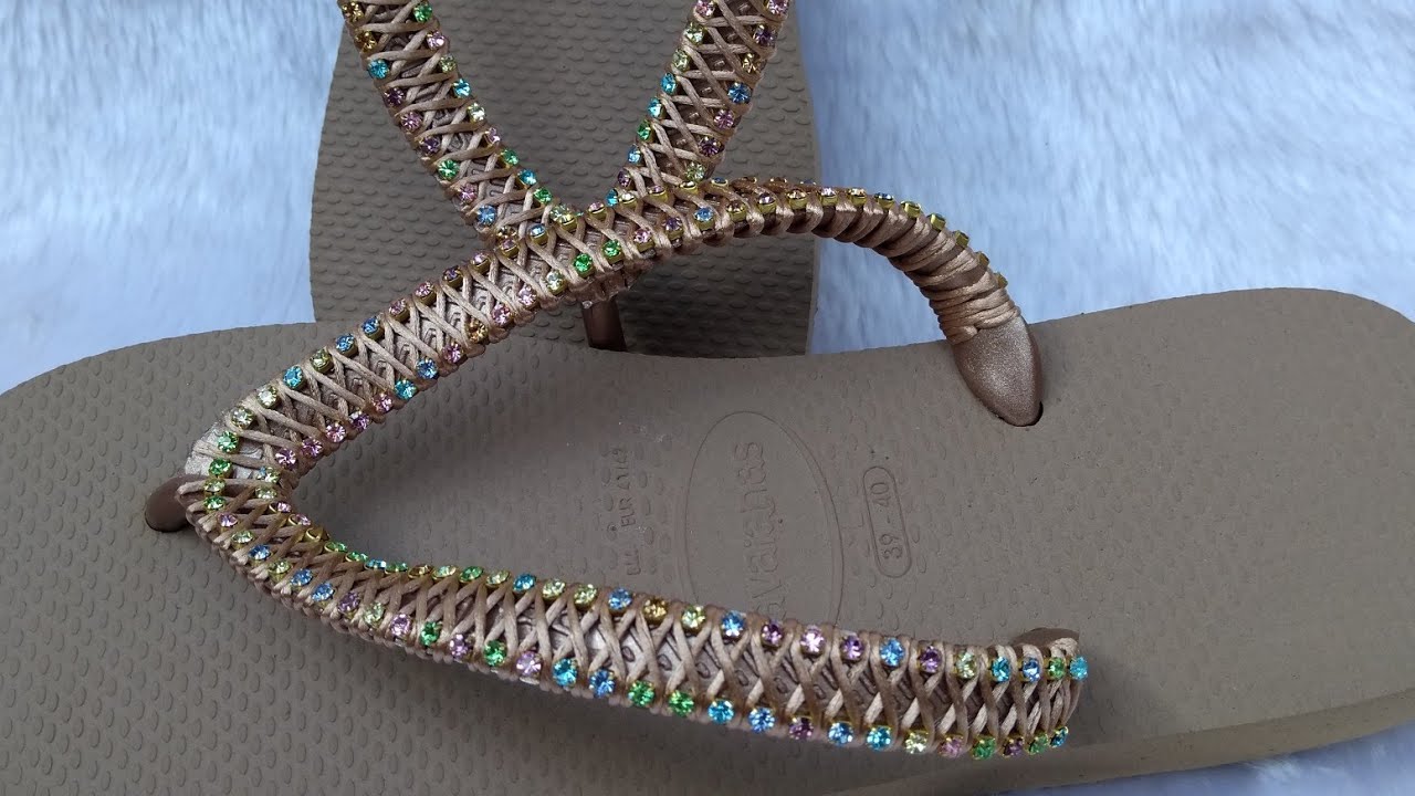 Chinelo trançado Madri