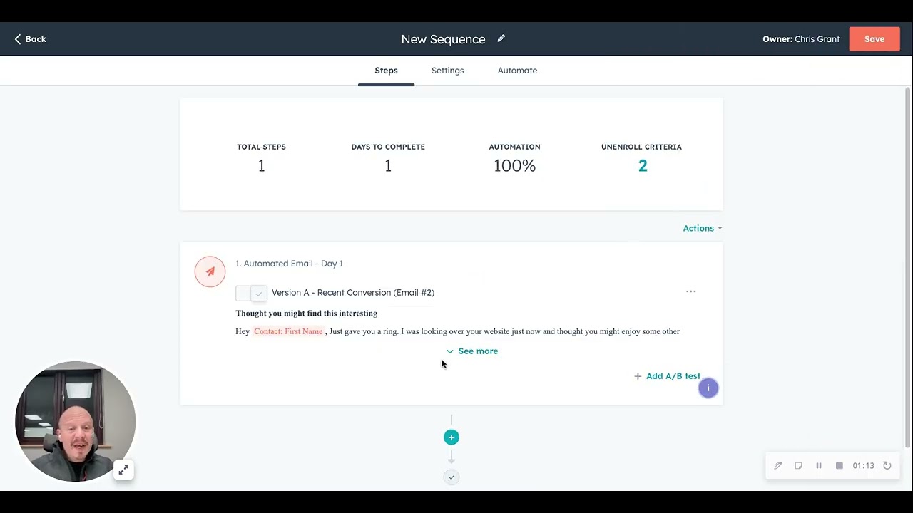 HubSpot Hack: How to A/B Test Your HubSpot Sequences