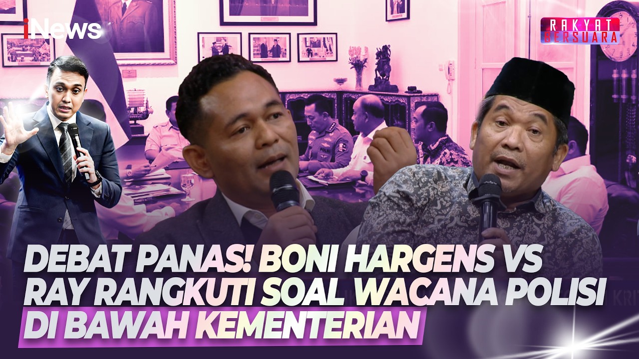 Debat Panas Boni Hargens vs Ray Rangkuti soal Polisi di bawah Kementerian | Rakyat Bersuara 10/2