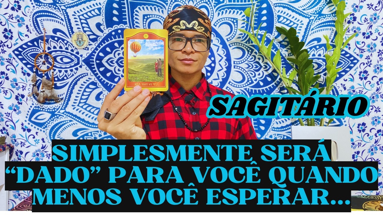 ♐️SAGITÁRIO SIMPLESMENTE SERÁ 
