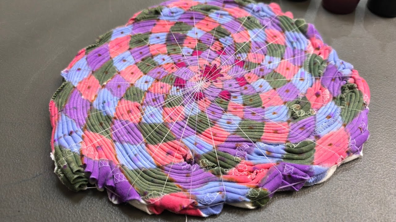 Flower Mandala Pattern on Spiral Version 4 (PASTEL)
