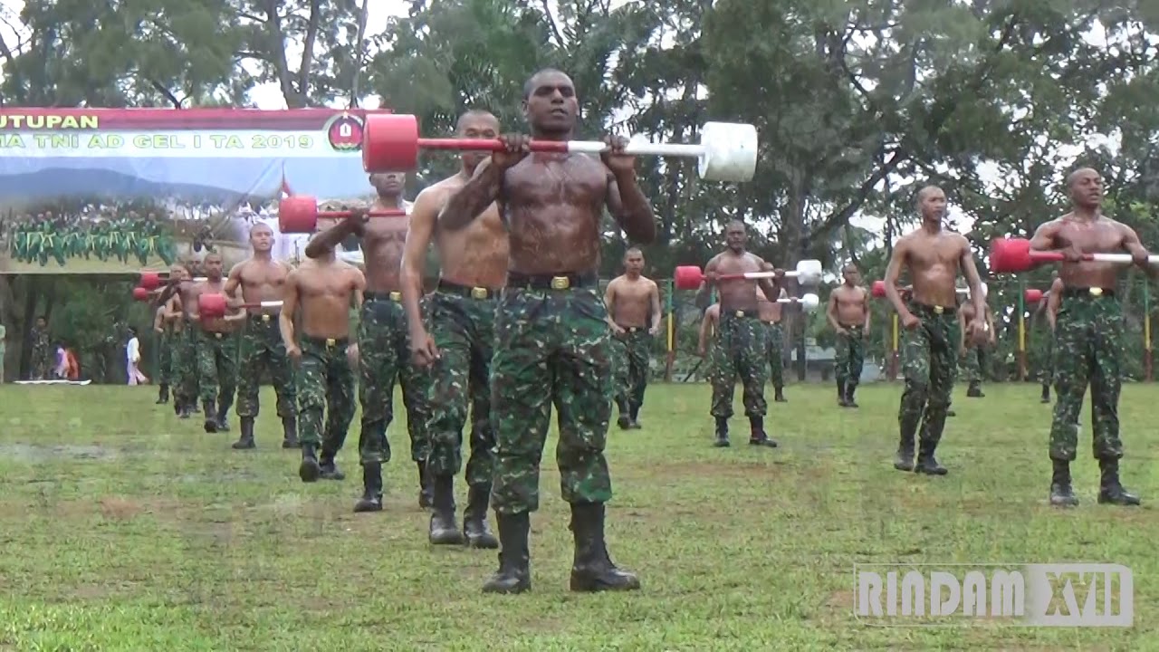 DEMONSTRASI MANTAN SISWA DIKMATA TNI AD TA 2019 DI BUMI CENDERAWASIH