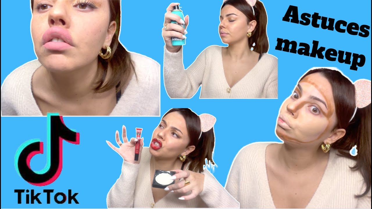 JE TESTE DES ASTUCES MAKEUP TIKTOK *ça promet lol *