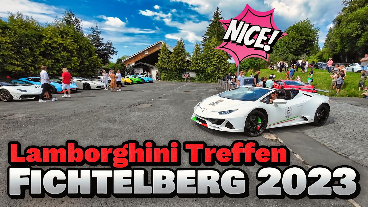 Lamborghini Treffen 2023 - Automobilmuseum Fichtelberg