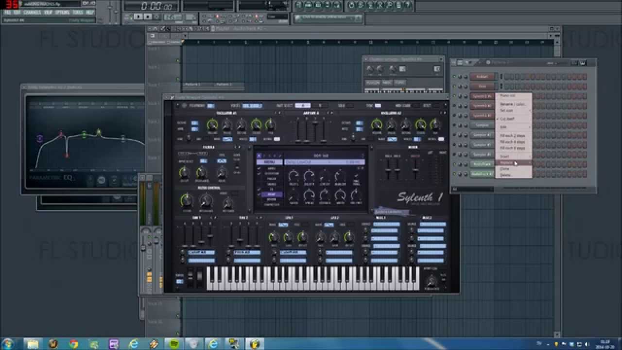 Arpeggiated Squelches with Sylenth1[FL studio]