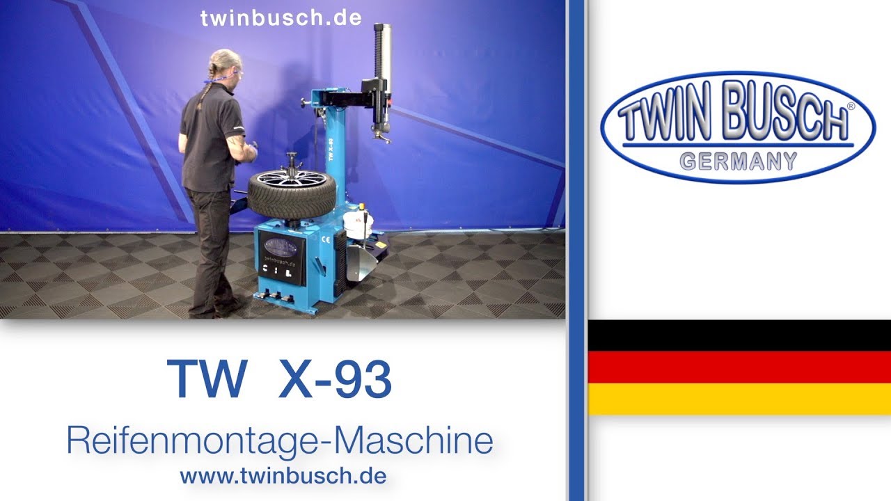 TW X-93 : Reifenmontage-Maschine von TWIN BUSCH®