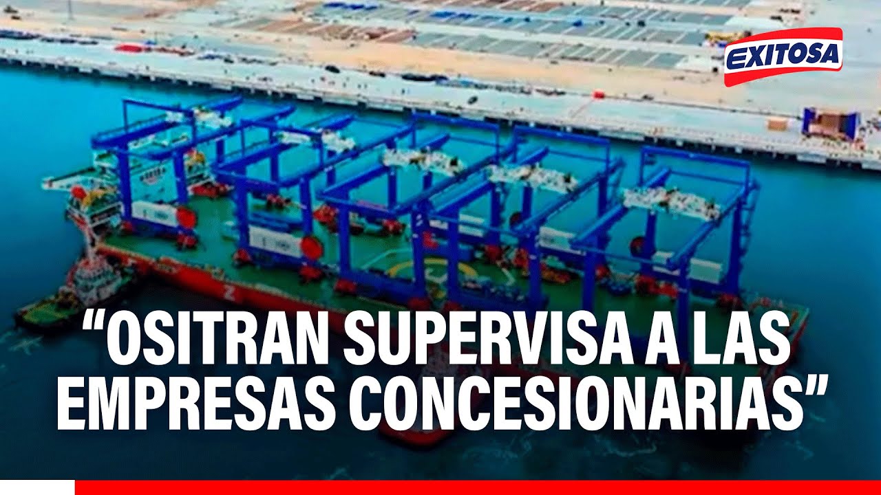 🔴🔵Presidenta de OSITRAN responde a Cosco Shipping: Las concesiones también son inversiones privadas
