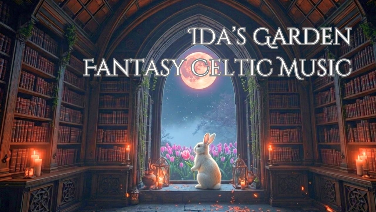 【Celtic Healing music】 Ida’s Garden — A Little Prayer in Flowers