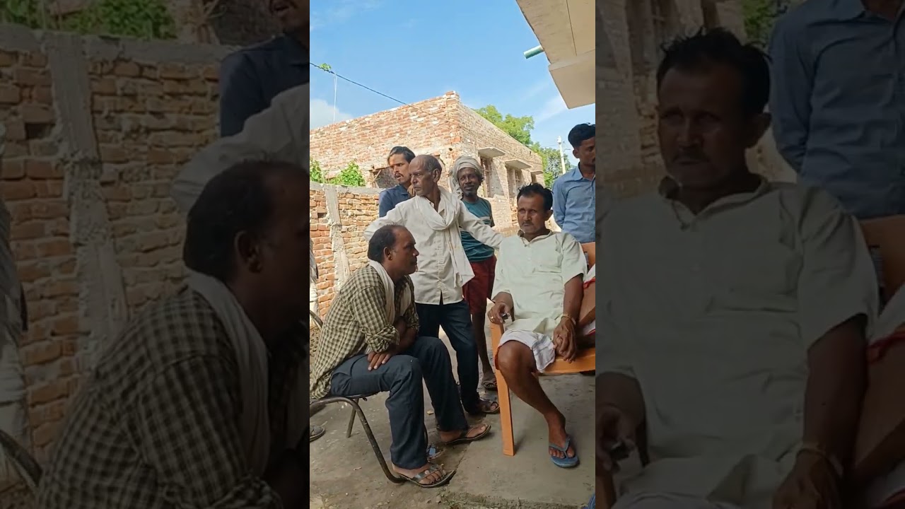 वीर रस आल्हा की नाग पंचमी के अवसर पर ग्रामीण प्रस्तुति