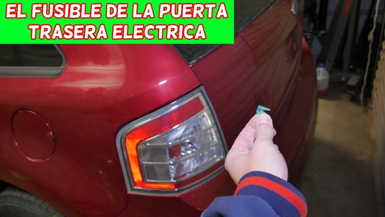 DÓNDE ESTÁ EL FUSIBLE DE LA PUERTA TRASERA ELECTRICA DE FORD EDGE
