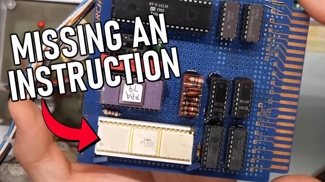Let's test a 50 year old MOS 6502 CPU
