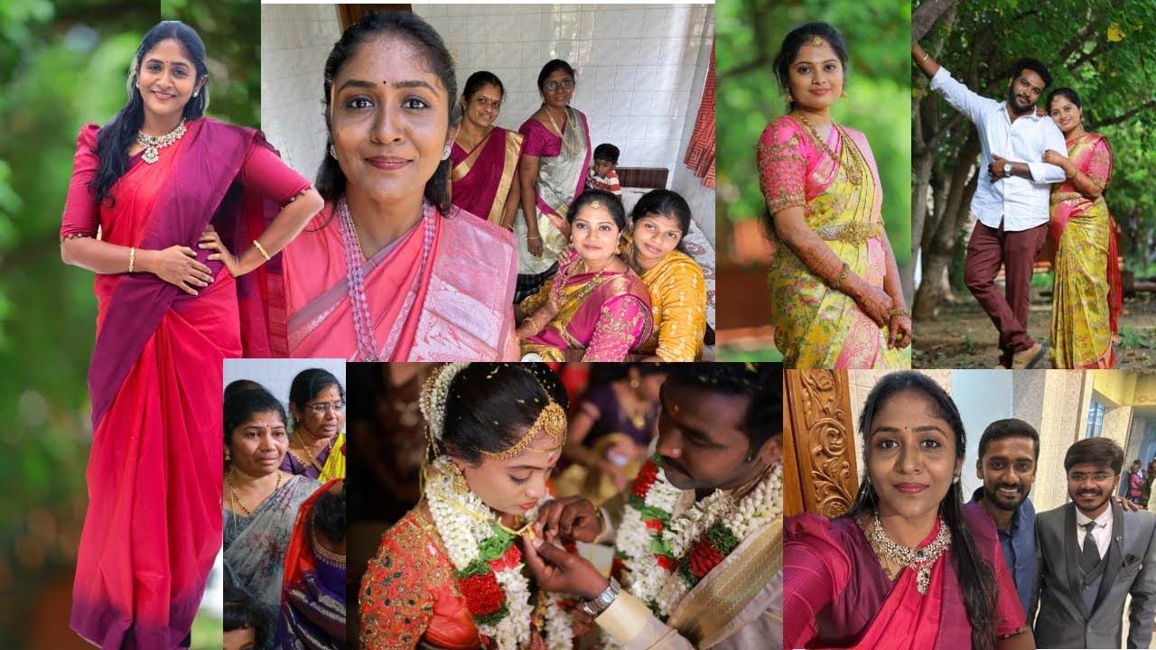எங்க அக்கா வீட்டு கல்யாணம்  சொந்தங்களுடன் 👩‍👩‍👦‍👦/ Reception & Wedding vlogs/ Spicy Hand Vlogs