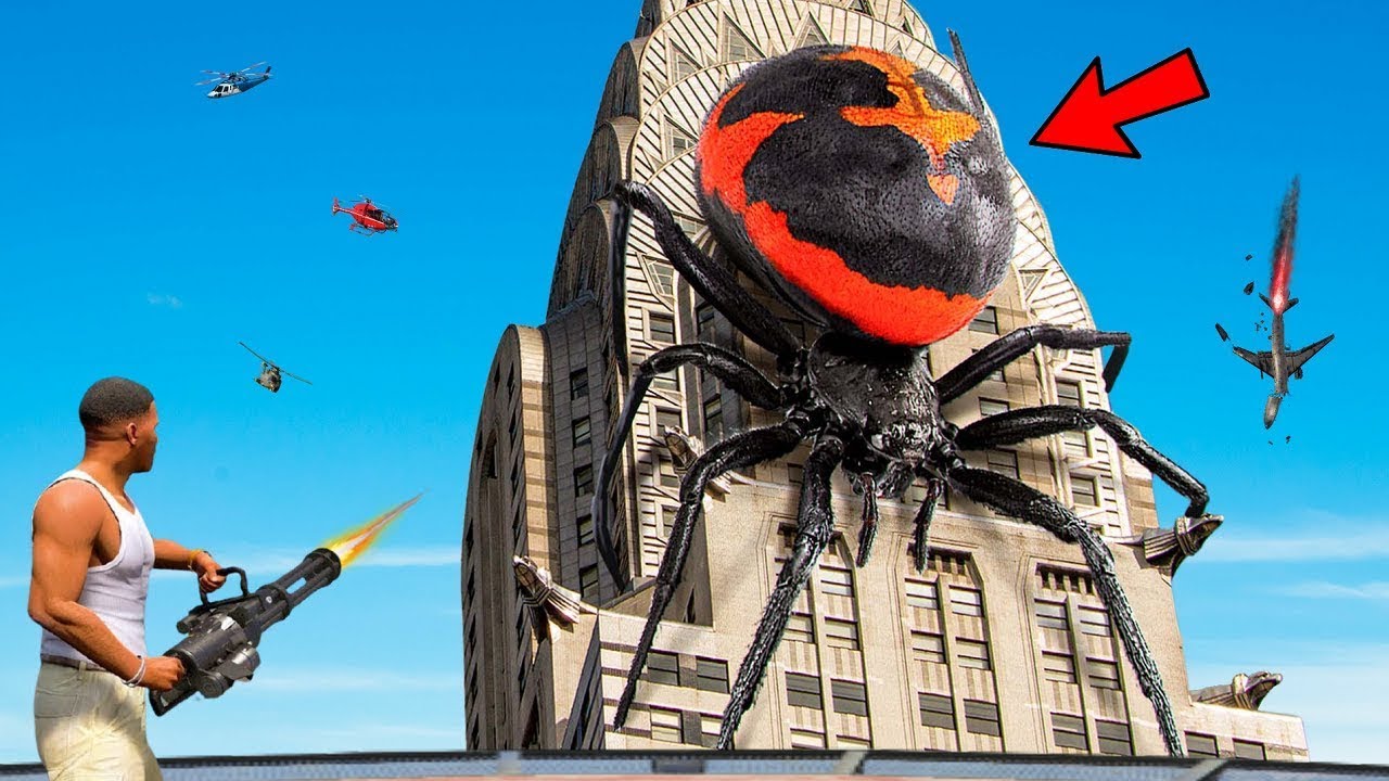 GTA 5 : Shinchan & Franklin Found Spider Monster😱🕷| Gta 5 tamil | Gta 5 mods | Gta 5 Story