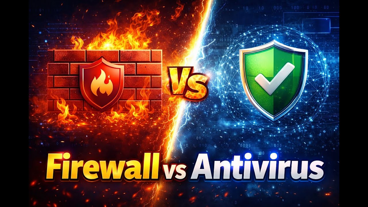 Firewall vs Antivirus
