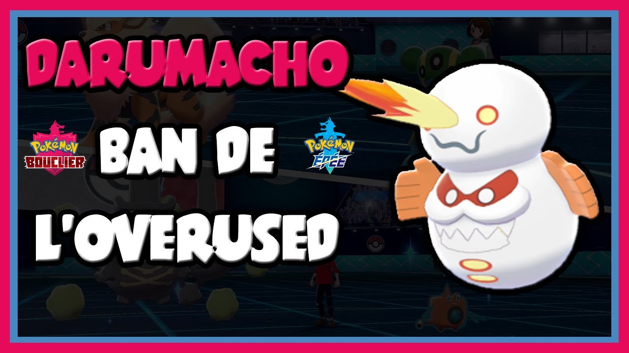 ⚔️🛡️ DARUMACHO BAN DE L'OVERUSED || COMBATS STRATEGIQUES || POKEMON EPEE BOUCLIER⚔️🛡️