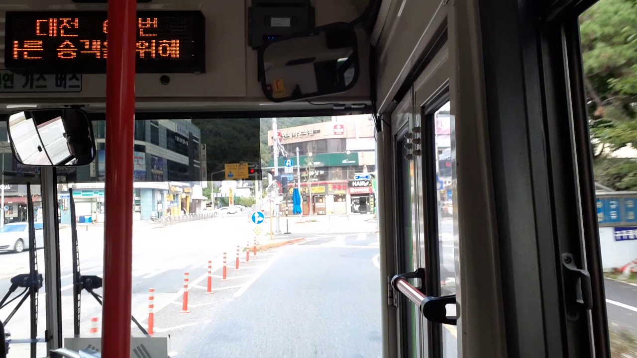 대전시내버스 지선 606번 주행영상(1/2)
