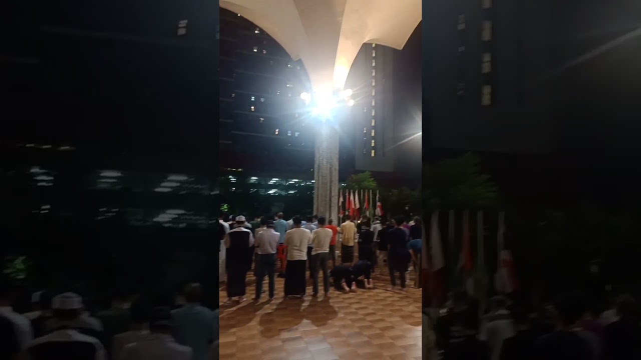 traveeh at Islamic center Bangkok Thailand. 