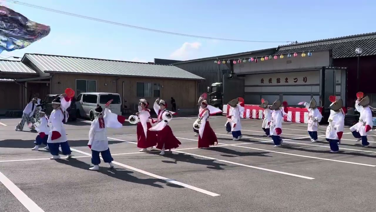 よさこい　宴一座　高篠公民館祭り　2024
