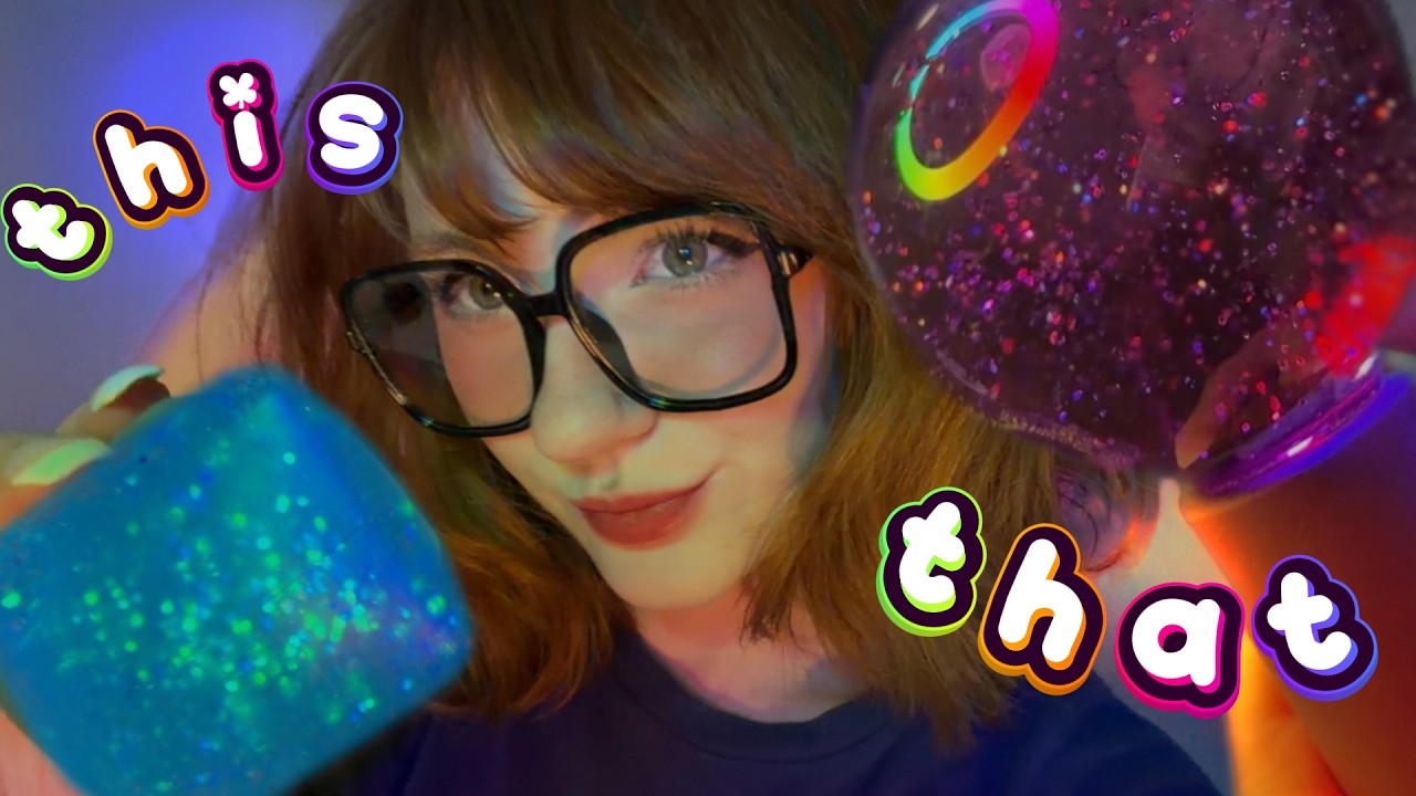asmr 💭💤 choose your favorite trigger 🏆 (interactive brain game & tingle assortment)