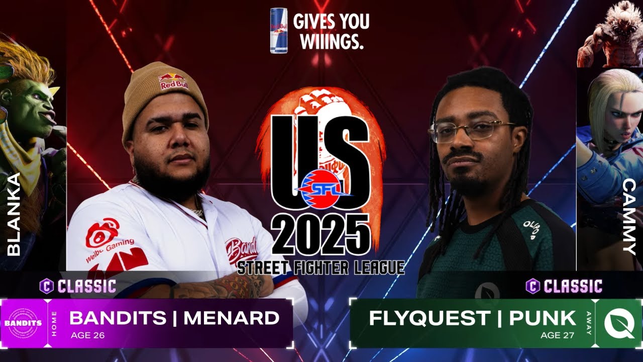 SFL US ▰ MENARD (Blanka) против PUNK (Cammy/Akuma) ▰ Street Fighter League US, день 5, 2025