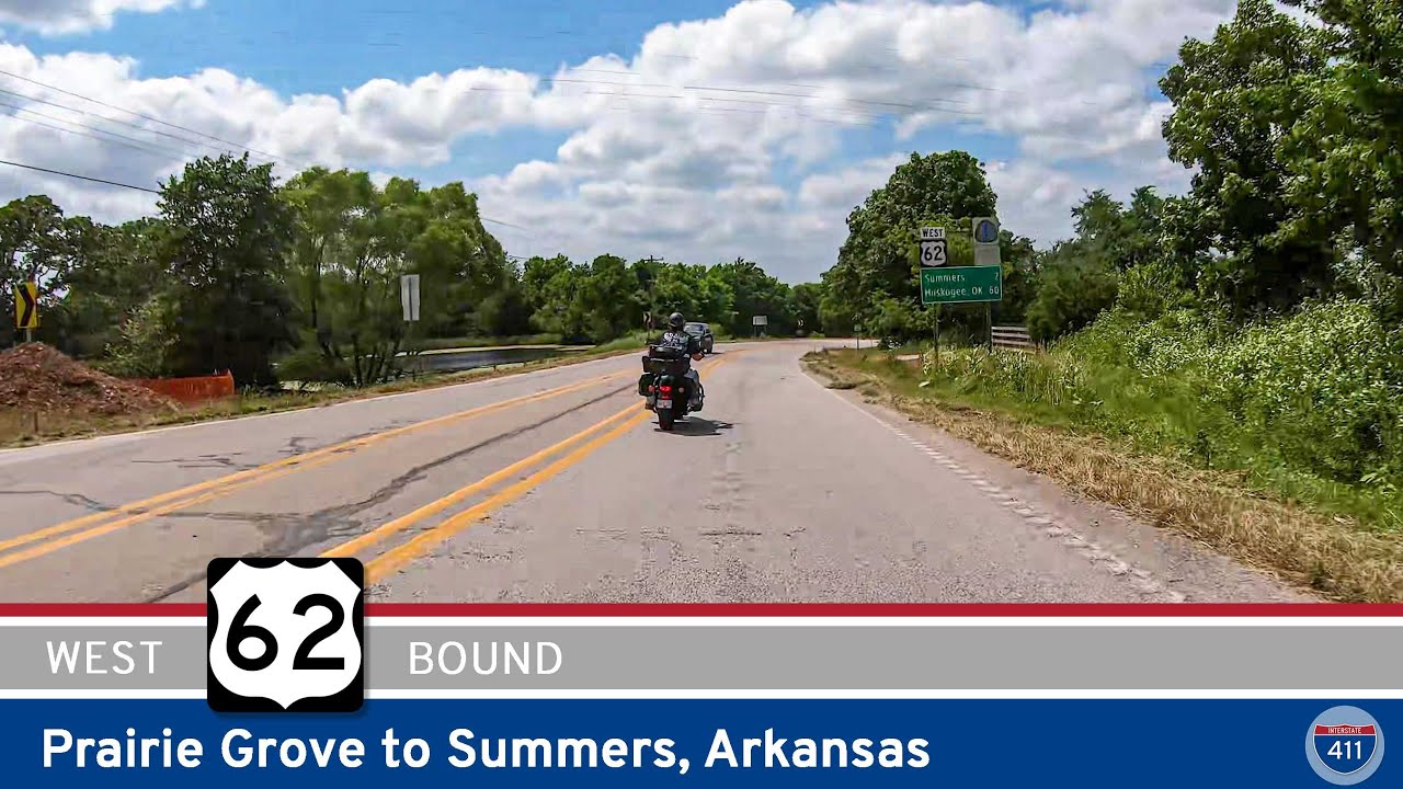 U.S. Highway 62: Prairie Grove to Summers - Arkansas |  Drive America's Highways 🚙