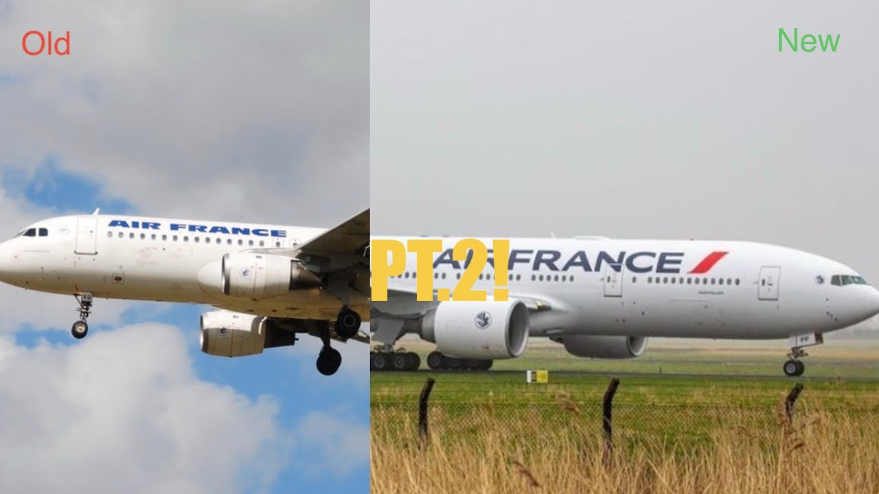 Airlines OLD vs NEW liveries (pt.2)