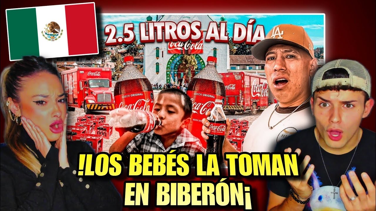 🇪🇸 ESPAÑOLES REACCIONAN al PUEBLO MEXICANO 🇲🇽 que *MÁS COCA COLA CONSUME* en EL MUNDO🌍