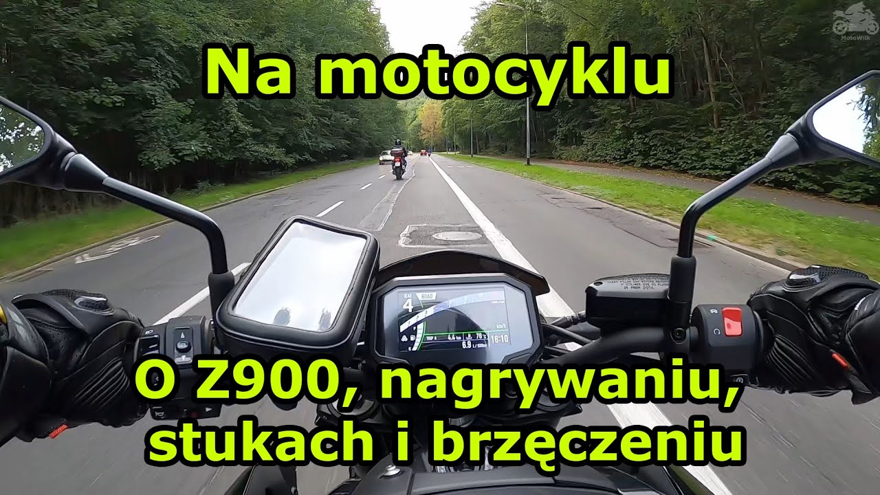 Na motocyklu - o Z900 2020, nagrywaniu, stukach i brzęczeniu | MotoVlog 4
