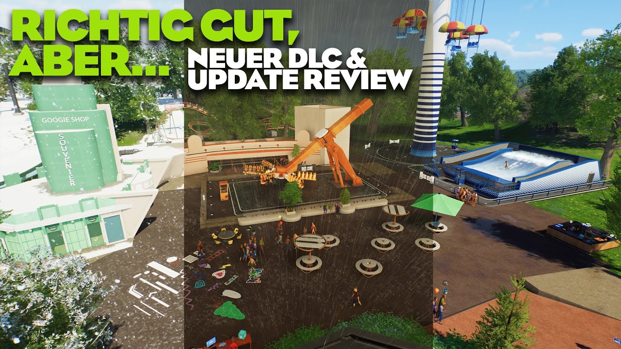 Das neue DLC & Update sind gut, ABER wir müssen übers Wetter reden. Planet Coaster 2 Update!