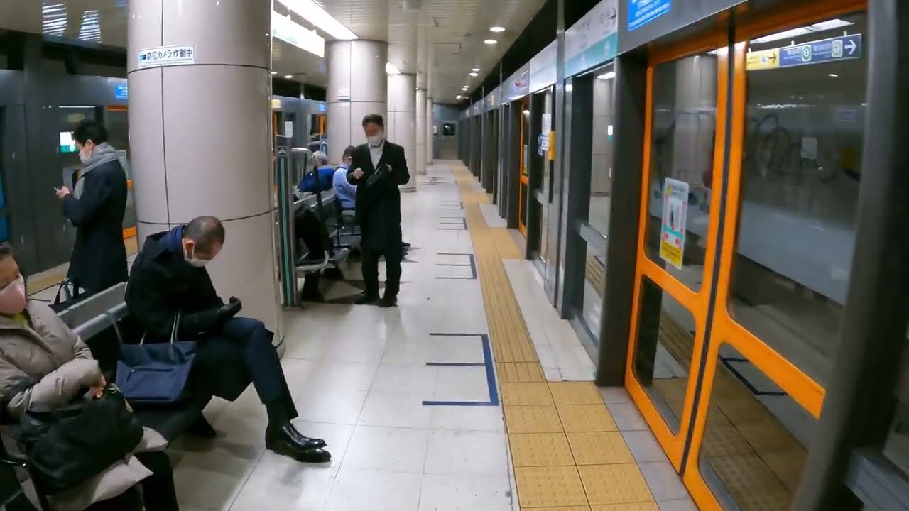 Ichigaya Station N09 Walk | Tokyo Metro Namboku Line Exploration | Japan 4K ASMR