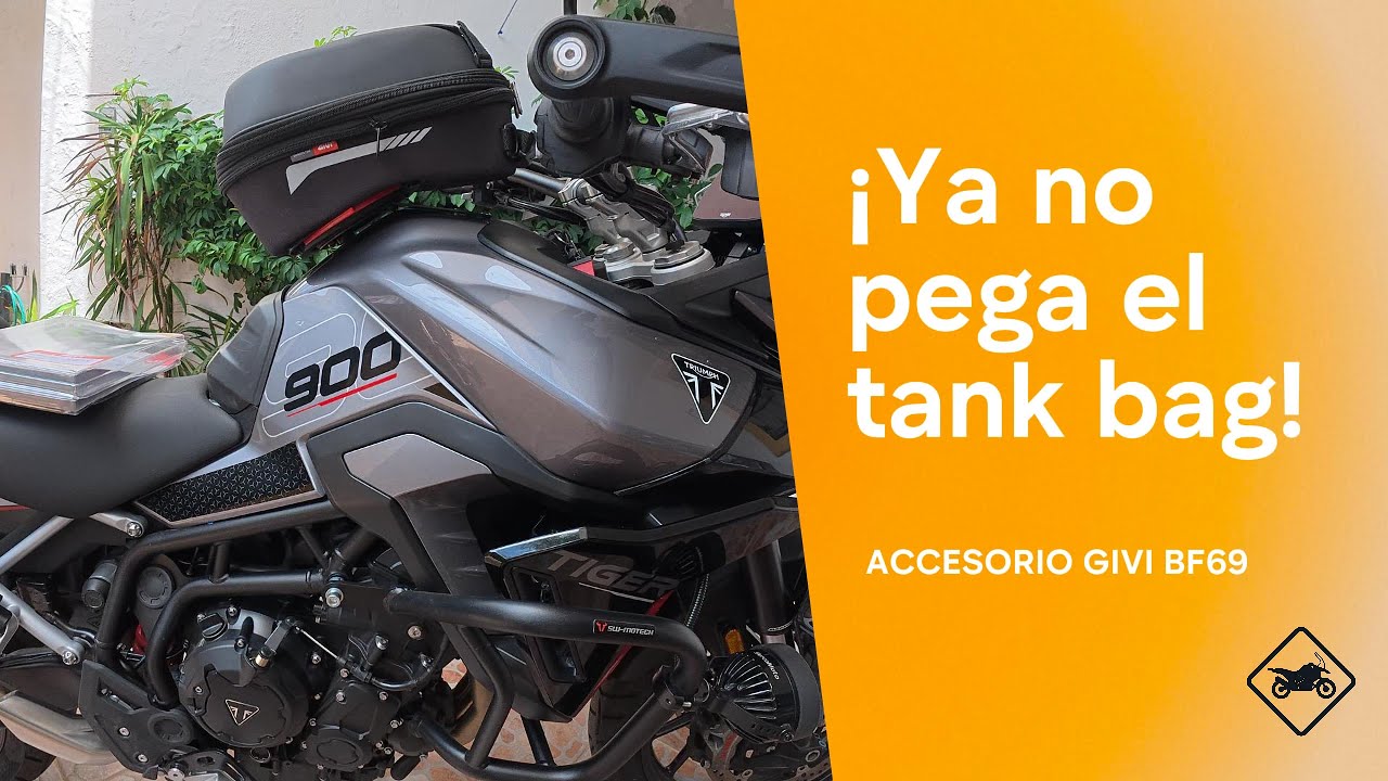 ¿Tu tank bag choca con el manubrio? Aquí la solución ✅ GIVI BF69 |EP. 30