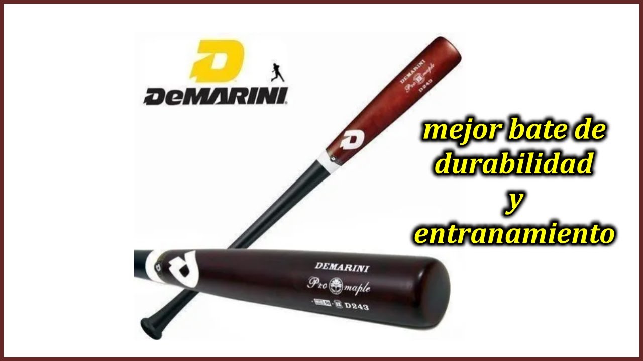el mejor bate de madera maple composite de entrenamiento y durabilidad en beisbol |mlb | pelota
