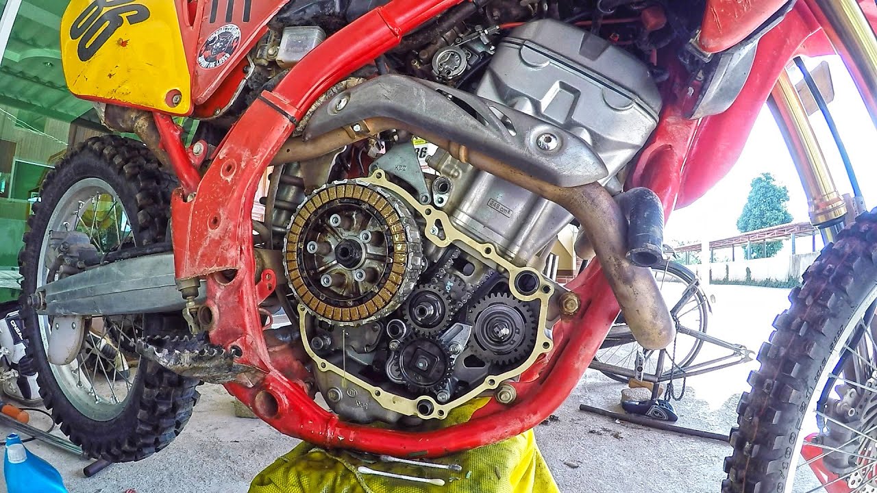 crf250l เปลี่ยนคลัช Clutch Replace